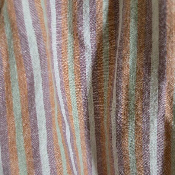 Patagonia Garden Island Pants Pull On Wide  Slit Cropped Pockets Hemp Size XL - Picture 5 of 10